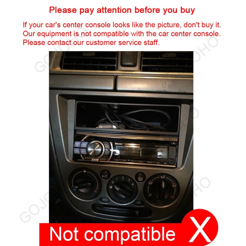 For 2002-2007 Subaru Impreza Radio Apple CarPlay Android 13 Car