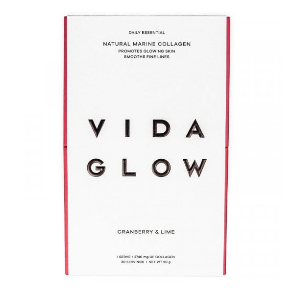 Vida Glow Marine Collagen Cranberry & Lime 30 x 3g