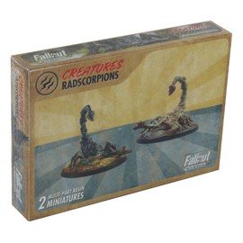 Modiphius Entertainment | Fallout Wasteland Warfare | Creatures: Radscorpions | Miniatures | Unpainted