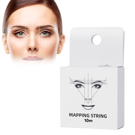 Pre-Inked Brow Mapping String für präzises Microblading und semi-permanente Augenbrauentätowierung - Symmetrische Augenbrauen leicht gemacht