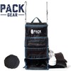 Pack Gear Travel Laundry Hamper, Odor Eliminator, Resistant Cloth, Pair