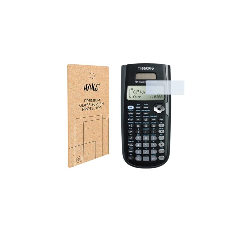 WYNGS Screen Protector for Calculator TI-36X Pro - Ideal Screen