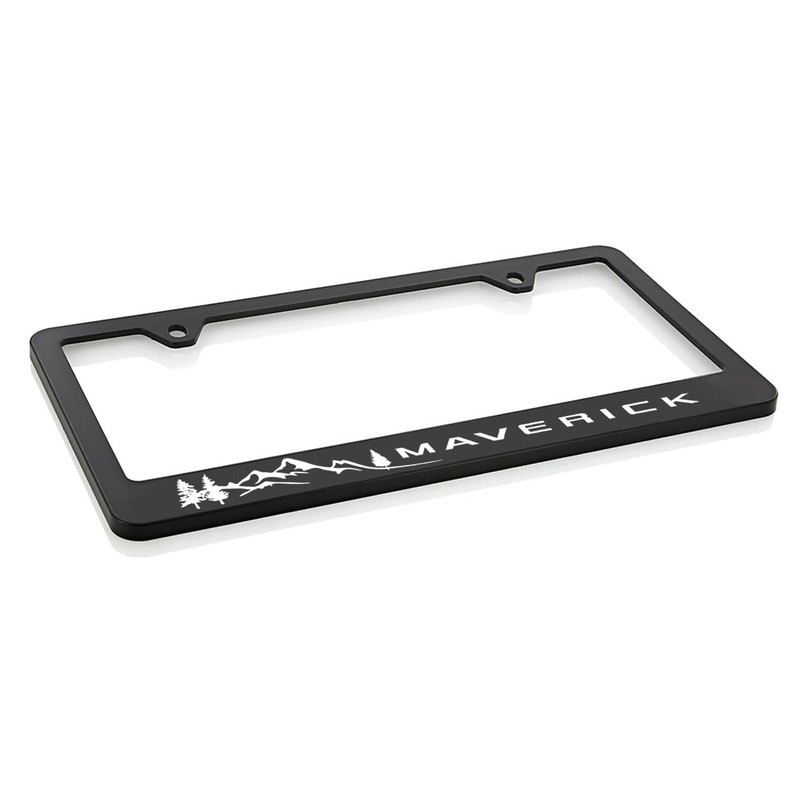 Ford Maverick Plastic License Plate Frame
