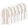 Logei Garment Bag Long Clothes Covers Pack of 6 Clothes