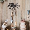 efuturetime Octopus Coat Hooks, Rustic Coat Hooks, Cast Iron Wall