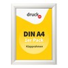 druck.de 1 A4 Folding Frame for Posters, Notice Signs, Advertising,