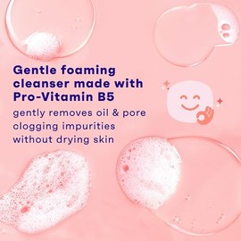 Clean & Clear Essentials Foaming Facial Cleanser Oil-Free Step 1, Unisex, 8 oz