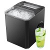 NEWBULIG Portable Countertop Ice Machine,Self-C - White
