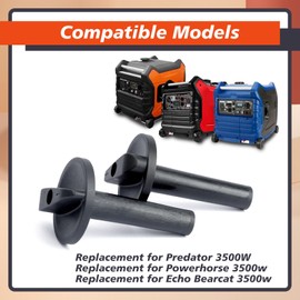 Mhrxusd 2Pcs Run Choke Knob Switch Replacement for Predator 3500W Inverter Generator, for Powerhorse 3500w, for Echo Bearcat 3500w, for Harbor Freight Generators