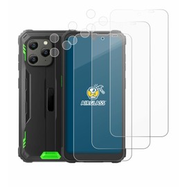 BROTECT Schutzglas für Blackview BV5300 Plus (Display+Kamera) (6 Stück) Schutzfolie Panzer Folie Glas [Extrem Kratzfest 9H, Anti-Fingerprint, Ultra-Transparent]