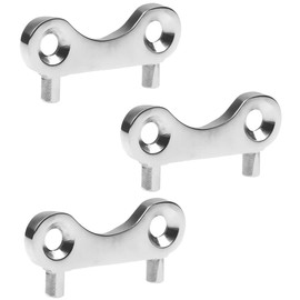 LATRAT Pack of 3 Boat Tank Deck Filler Replacement Key Fuel Cap Replacement Key for Boat Deck Filler Tank Cap