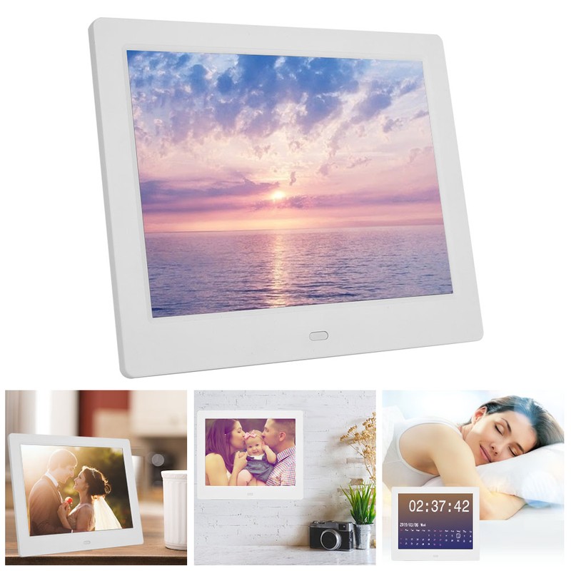 8 Inch 16:9 800*600 HD Digital Photo Album Frame Video