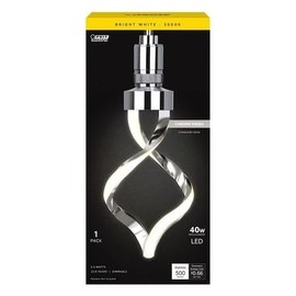 Feit Electric Spiral E26 (Medium) LED Bulb Bright White 60 Watt Equivalence 1 pk