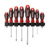 INTERTOOL 8-Piece Magnetic Screwdriver Set, Phillips & Flat Head, S2