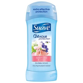 Suave Invis SLD Sweet Pea Size 2.6z Suave Sweet Pea & Violet Invisible Solid Antiperspirant Deodorant 2.6oz