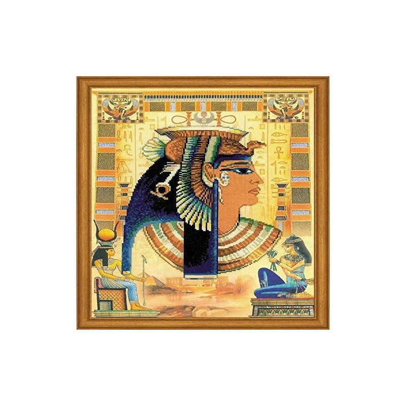 Riolis 0046 Pt Cleopatra Cross Stitch Kit, Cotton, multi-coloured, 30