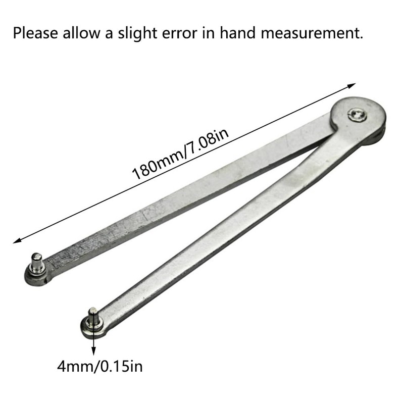 Universal Wrench 4mm Adjustable Angle Grinder Wrench, Universal Angle Grinder