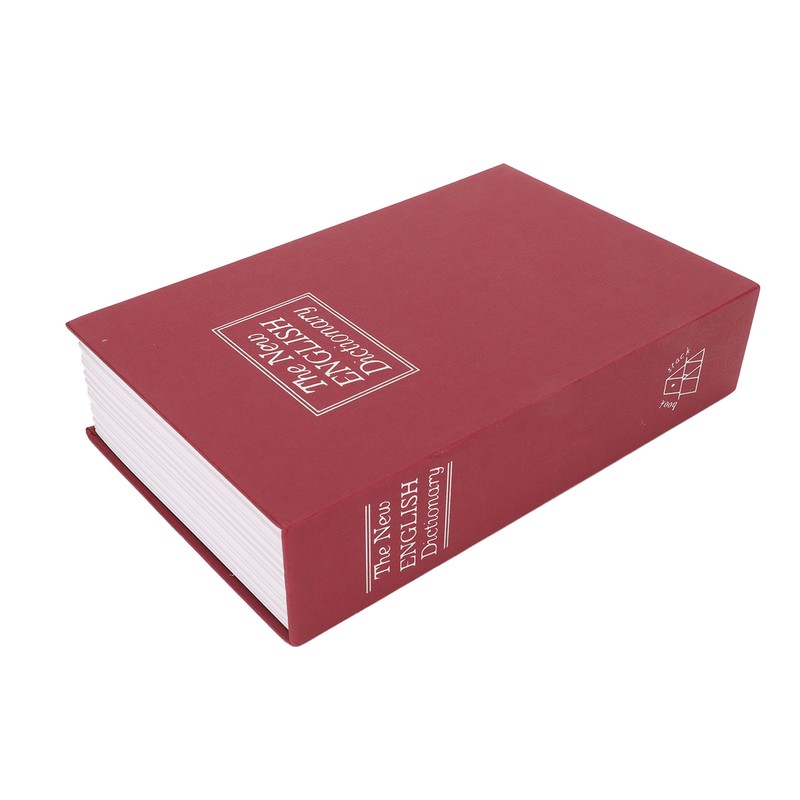 Book Safe Small Diversion Book Safe Storage Lock Box Money