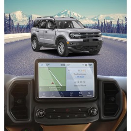 PZSWUXIE Bronco Sport HD Screen Protector for 2021 2022 2023 2024 Ford Bronco Sprot Sync3 8 Inch Tempered Glass Touch Screen Protector 9H Hardness Anti-Fingerprint Car Navigation Accessories