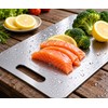 Stainless Steel Cutting Board for Food Prep – Double-Sided Chopping