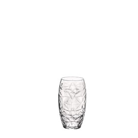 Bormioli Rocco Oriente Cooler Glass, Set of 6, 16 oz, Clear