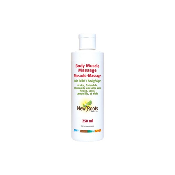 New Roots Herbal Body Muscle Massage, 250 ml