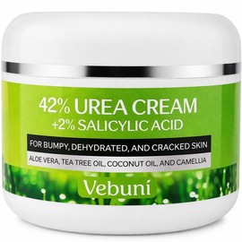 Urea Cream 42% Foot Cream Salicylic Acid 4.3 Oz, Upgraded Callus Remover For Feet, Knees& Elbows, Intensive Moisturizes & Softens Skin, Exfoliates Dead Skin By Vebuni