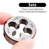 Tap and Die Set, M18 x 1.5 mm, HSS Tap