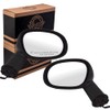 Replacement Pair Set Power Side View Mirrors Heated Compatible with