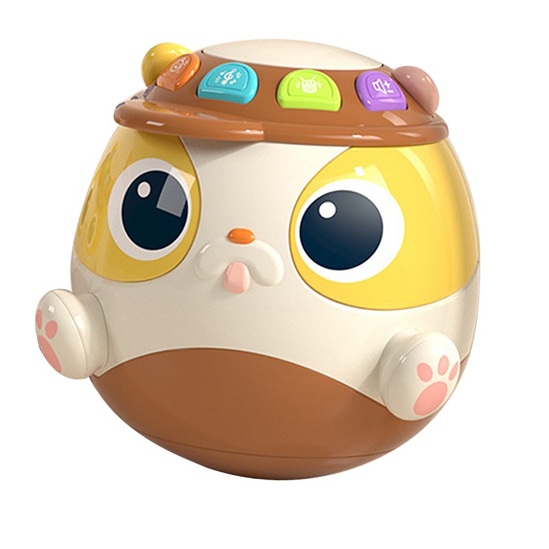 Musical Wobbling Toy Early Educational Multi Functional Electric Cartoon Wobbling