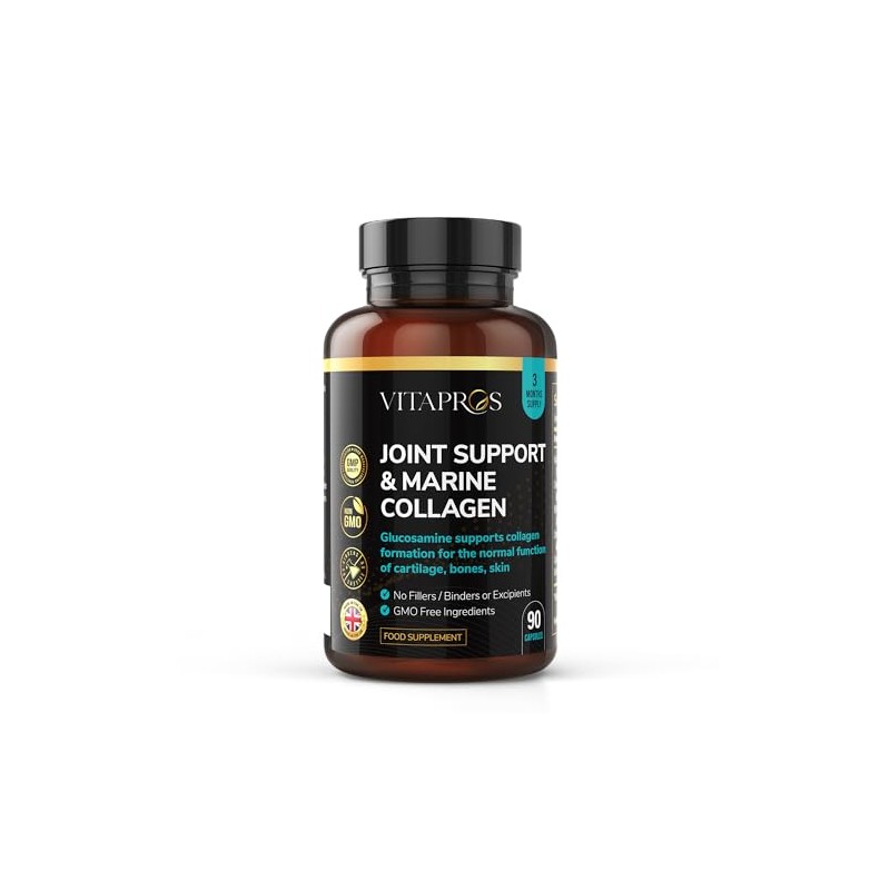 Joint Support & Marine Collagen with Glucosamine, Chondroitin, MSM and