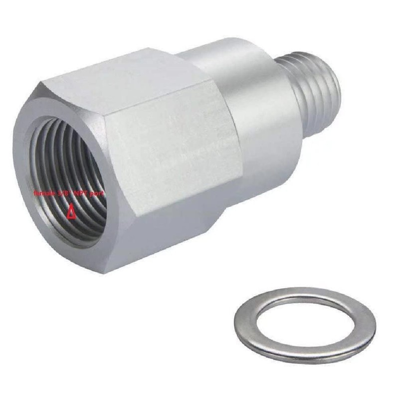 LS Swap Oil Pressure Sensor Adapter M16 1.5 to 1/8