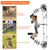 AKCHOER Compound Bow and Arrow Kit Youth Bow and Arrow