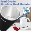 HYTRIC Travel Electric Kettle, 650ML Foldable Small Kettle, Portable Water