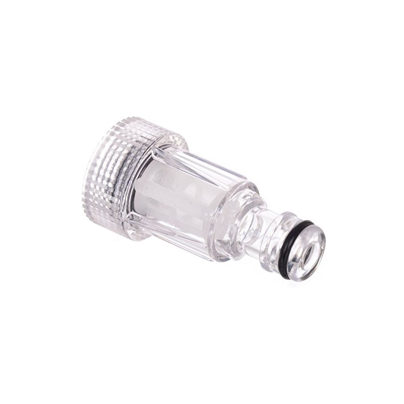 Clear Plastic Pressure Washer Inlet Filter 3/4" Garden Hose Hozelock