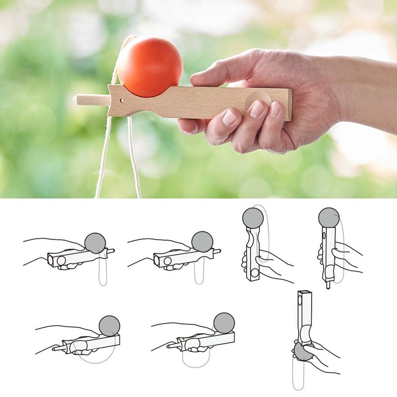 +d Meteor Black DA-1350-BK Meteor KENDAMA Kendama