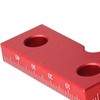 Mini Small Square Center Finder Tool, Aluminum Alloy 90 Degree