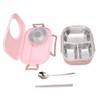 1450ml Bento Lunch Box Stainless Steel Compartment Thermal Bento Box