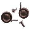 Brown Shepherd Socket Castors 50mm