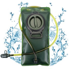 CUEMOON 2L Portable Water Bag with Hydration Tube for Cycling Climbing Running Hiking Outdoor