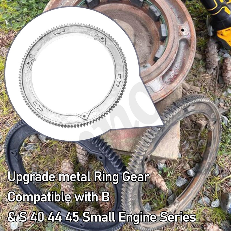 Fennoral Upgraded Aluminum Alloy 499612 Ring Gear Compatible with B