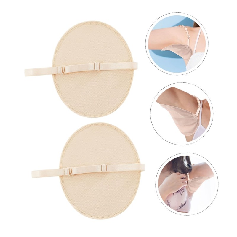 Healeved 5 Pairs Underarm Sweat Pads Arm Pit Cushion Under