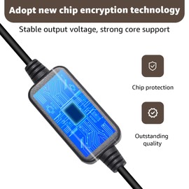 USB-C to DC3.5 Power Cable for Radar Detectors, 8.2FT 5V-12V Type C Power Cord Compatible with Cobra RAD 480i, 350, 380, Uniden DFR1,3,5 Series, Whistler, & Radenso Radar Detectors