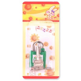 Key Padlock 30A (Random Color) 3x5x2cm 2ea