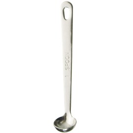 Nagao Tsubamesanjo Extra Thick Measuring Spoon, 0.4 fl oz (1 cc), Ladle Type, 18-8 Stainless Steel, Made in Japan
