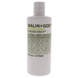 Malin + Goetz Jabón de Mano y Cuerpo de Ron - Gel de Ducha Hidratante para Todo Tipo de Piel - Jabón Corporal para Mujeres y Hombres - 473 ml