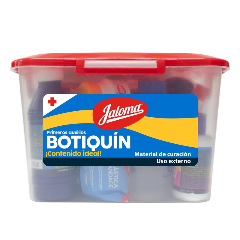 Jaloma | Botiquín de Primeros Auxilios con 22 piezas, Caja