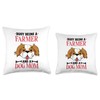 Farmer Dog Lover for Farm Lover Farming Throw Pillow