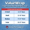 ValueWrap Male Wraps, Disposable Dog Diapers, 1-Tab Medium, 288 Count
