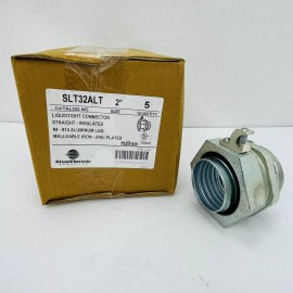 Steel Electric (5) Steel Electric SLT32ALT 2” Liquidtight Grounding Connector #4-14AWG Lug Mall